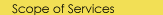 Scope of Services
